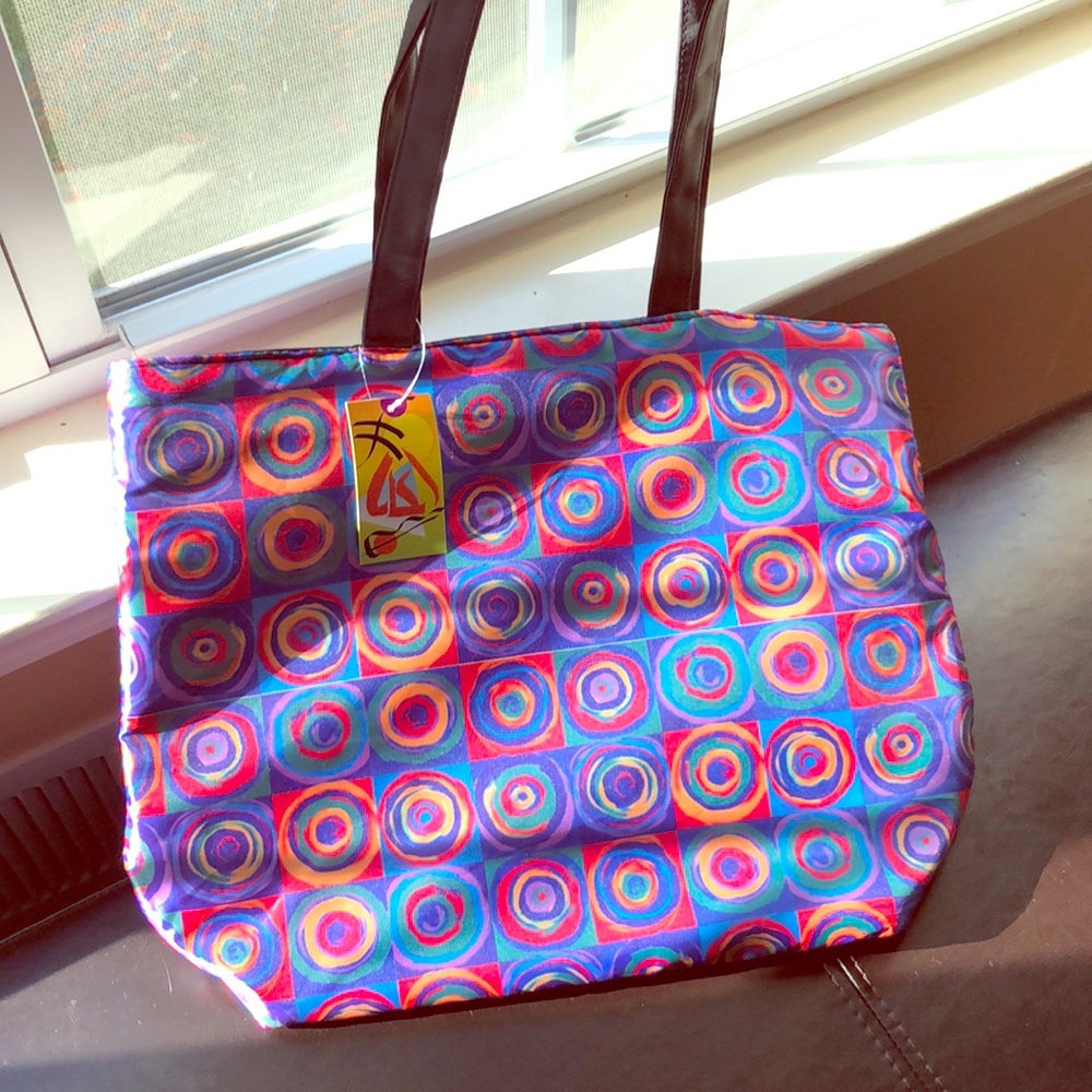 Tote bag, artisan design Wassily Kandinsky